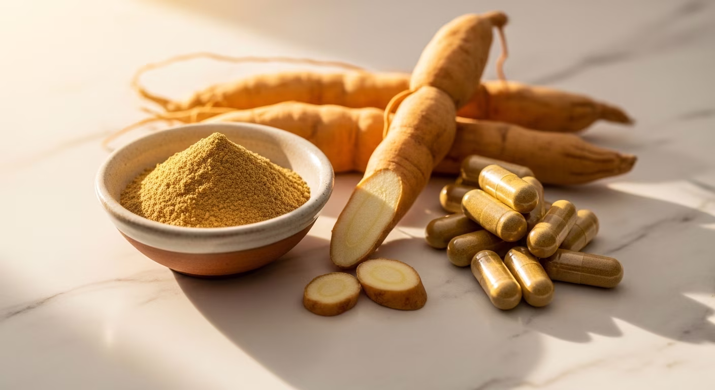 Ashwagandha for Menopause: Evidence on Cortisol, Sleep, and Hot Flashes