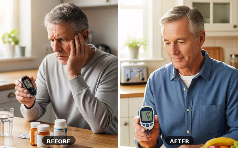 Charles T. experience with Gluco6