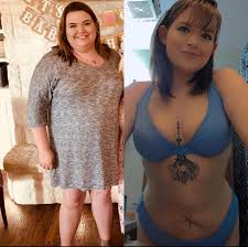 Weight loss transformation results with Mitolyn - Before and After