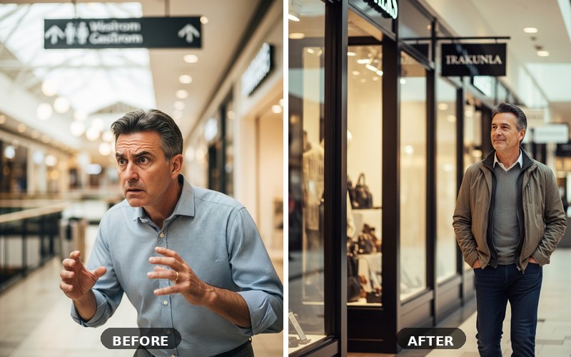 Prostate health success story with Prostadine supplement - Before and After